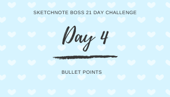 Sketchnote Boss 21 Day Challenge Day 4