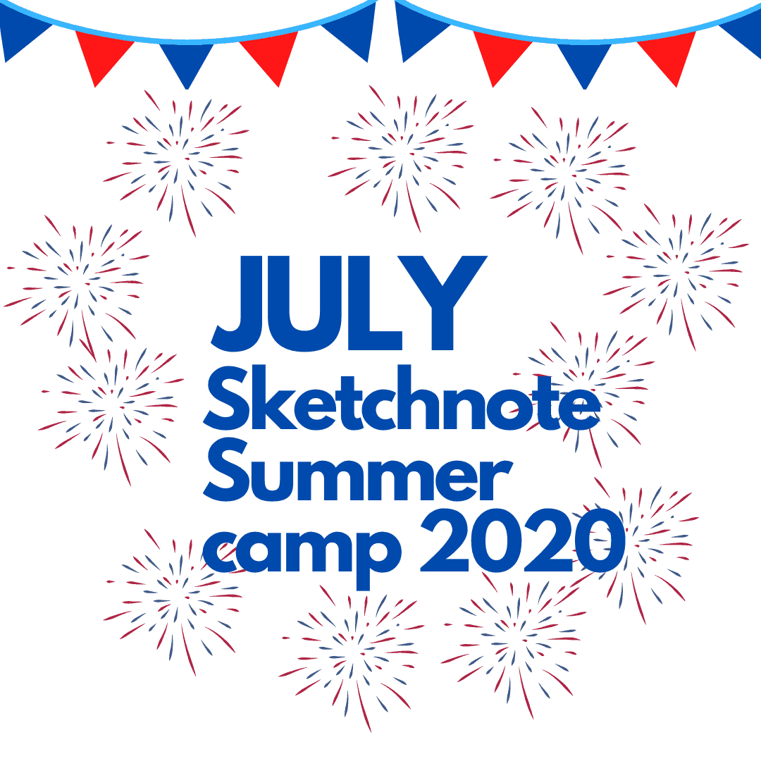 July Sketchnote Summer Camp
