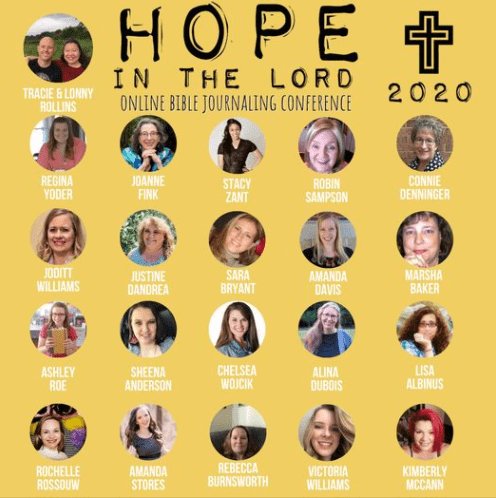 Hope in the Lord – Free Online Bible Journaling Conference